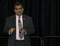 Ali Khan, MD, recipient of the Arnold G. Wedum Memorial Lecture Award, 2017 ABSA International Conference