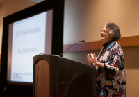 Dee Zimmerman, Everett J. Hanel, Jr. Presidential Award recipient, 2017 ABSA International Conference