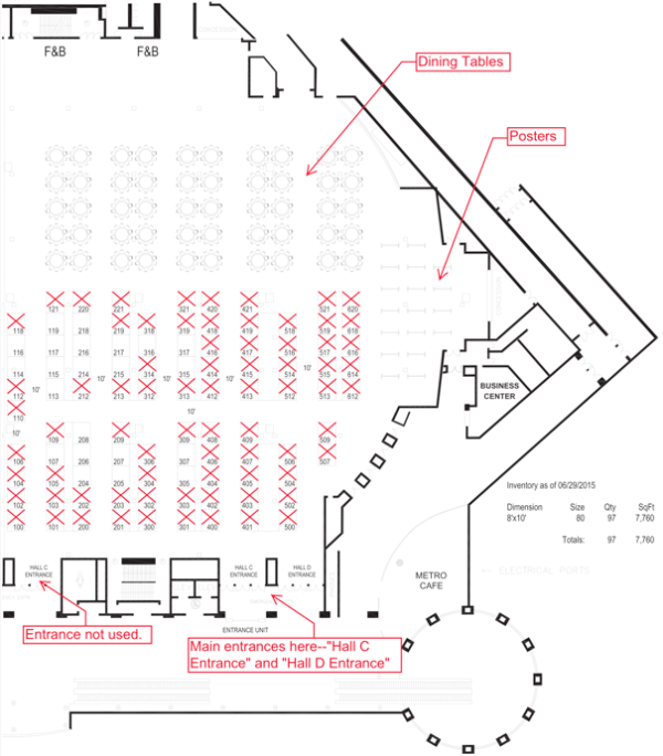 Absa2015 floor plan ABSA Annual Biosafety And Biosecurity Conference