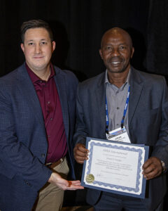 ABSA 2024, Scientific Poster Award - Joram O. Siangla