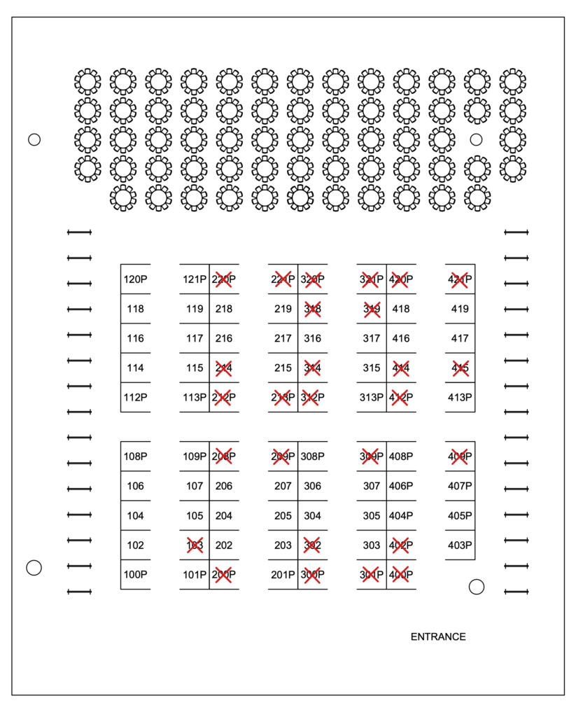 Exhibit Hall Floor Plan
