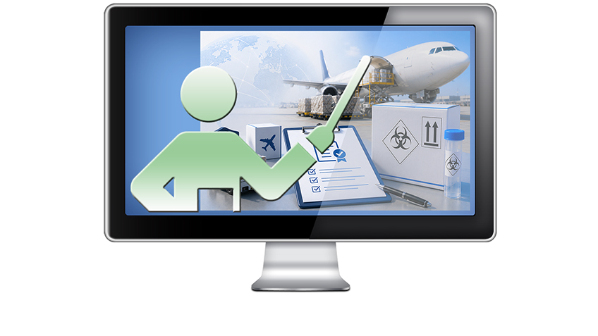 Graphic for Webinar 4V. Refresher IATA Shipping Certification